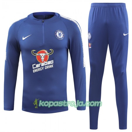 Chelsea Tränings Sweatshirtställ Blå II 2018/19